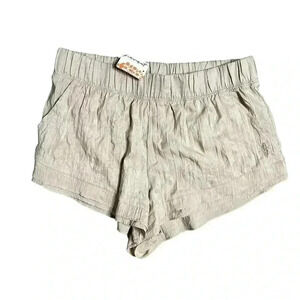 NWT Free People Movement Let's Go Out shorts khaki size medium